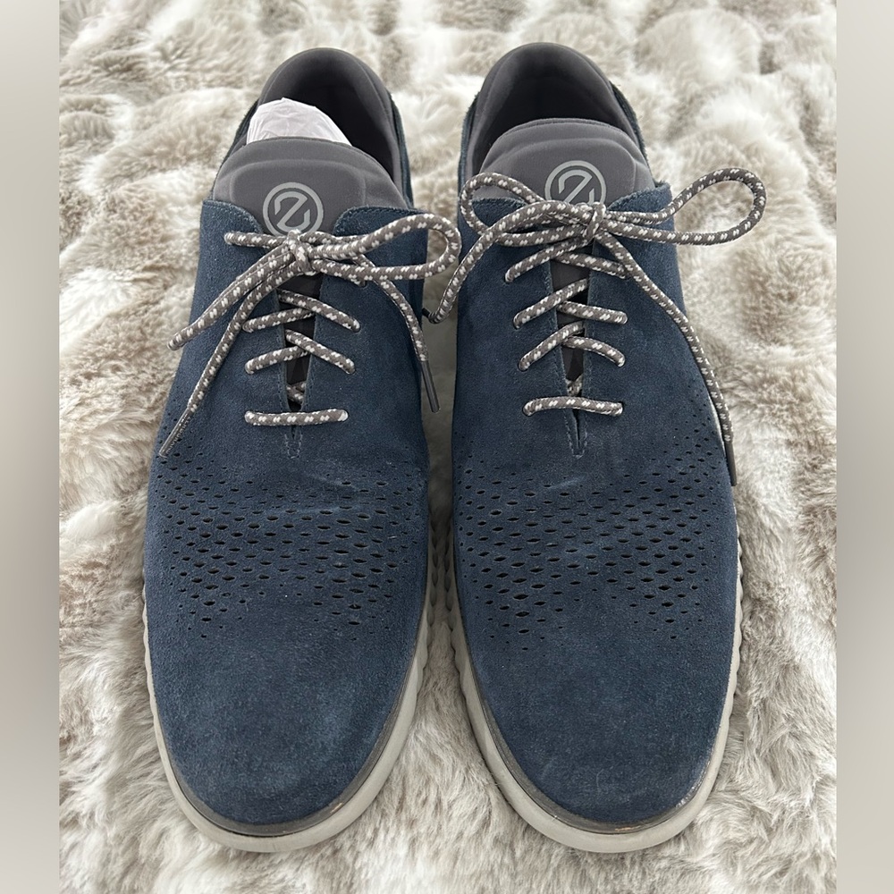 Cole Hann Men's Blue Suede Shoes